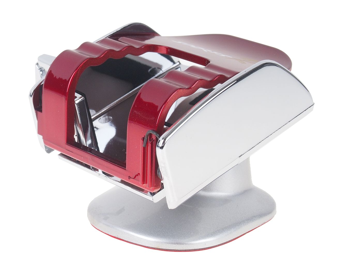 Держатель телефона AB-38457 RED SPORTS с прижимом АВТОСТОП /1/25 (ст.артикул GT-38457R)
