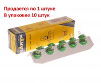 Автолампа BAX1.4W с зеленым патроном (BX8.4d) 24V NARVA /10/200