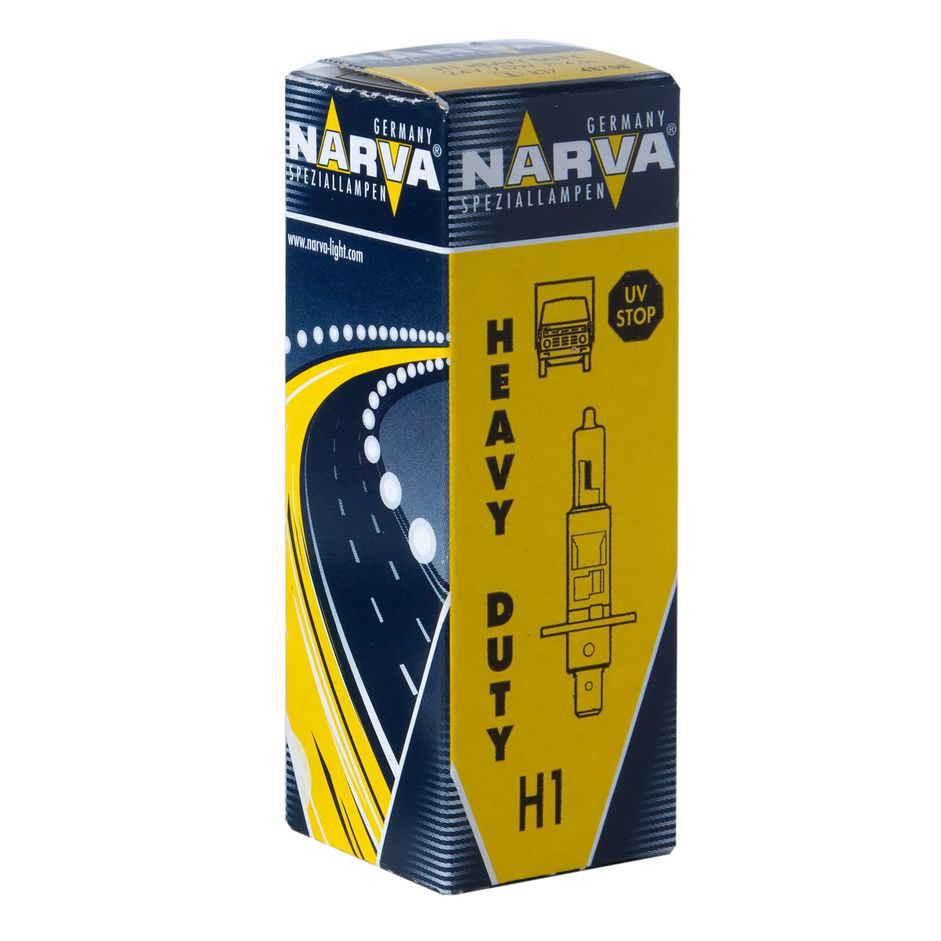 Автолампа H1 (70) P14.5s HEAVY DUTY 24V NARVA /1/10/100