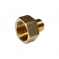 Соединитель резьбовой ER-MFE04/08:M1/4"x F1/2" ЭВРИКА /1/10