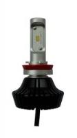 Автолампа H11 BRIGHT WHITE 6 SMD 6200K с блоком (2шт) 12-24V 6000лм MEGAPOWER /1/10
