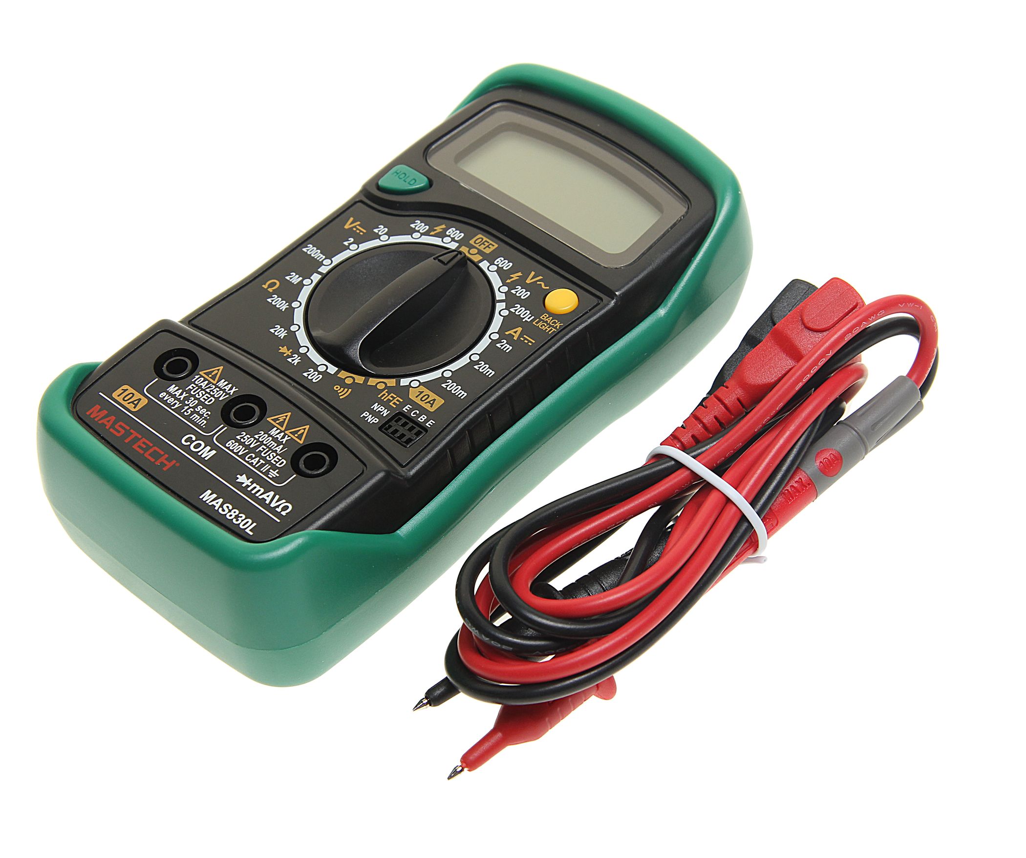 Мультиметр портативный MAS830L MASTECH