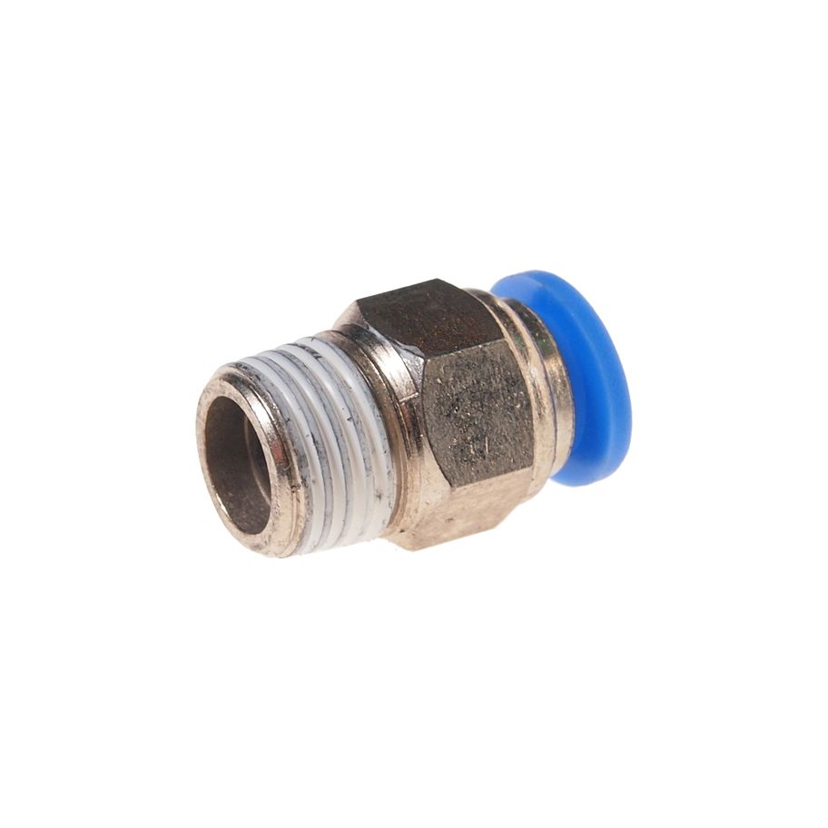 Фитинг  RF-SPC08-02 для пластиковых трубок 8мм с наружной резьбой 1/4" ROCKFORCE /1