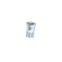 Автолампа T10W (W2,1x9,5d) 1 SMD 5050 WHITE 6000K 20лм  24V MEGAPOWER /10 /100