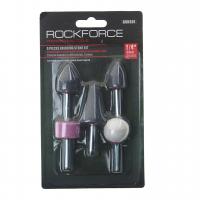 Набор камней абразивных, 5пр.(хвостовик 6мм)  ROCKFORCE /1