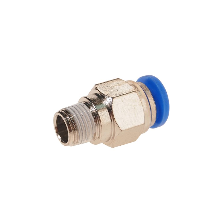 Фитинг  RF-SPC08-01 для пластиковых трубок 8мм с наружной резьбой 1/8" ROCKFORCE /1