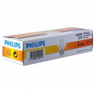 Автолампа W5W (W2.1*9.5d) 12V PHILIPS /10/200 HIT