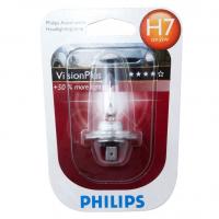 Автолампа H7 (55) PX26d+60% VisionPlus (блистер) 12V PHILIPS /1/10