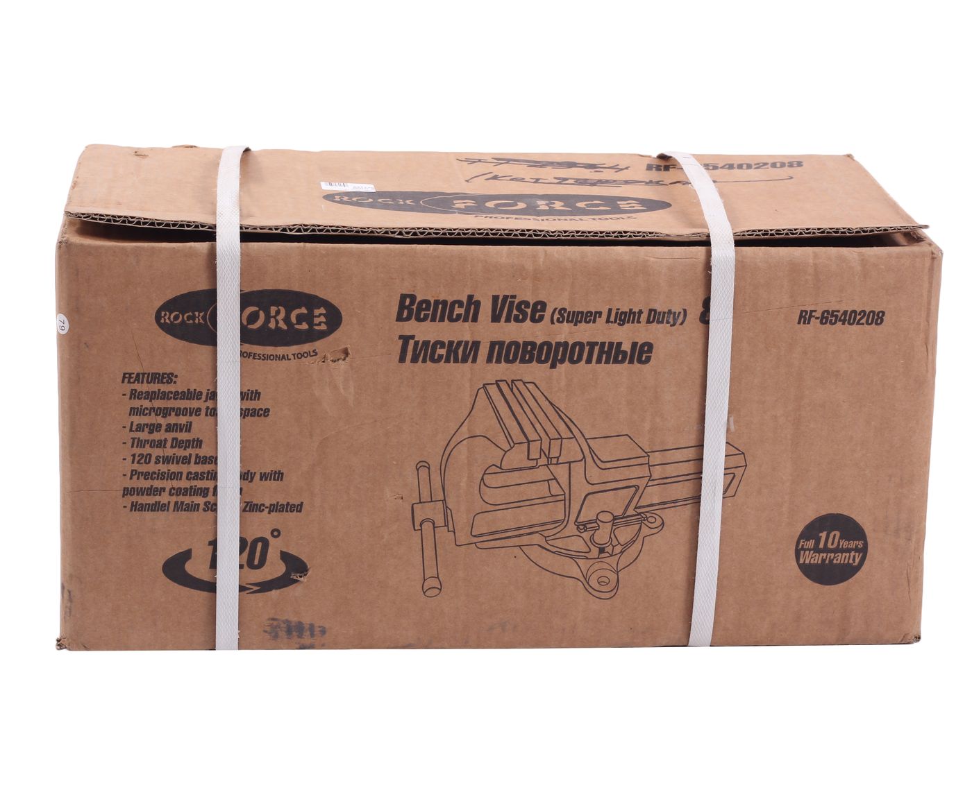 Тиски RF-6540208: захват 8"-200мм  ROCKFORCE /1/