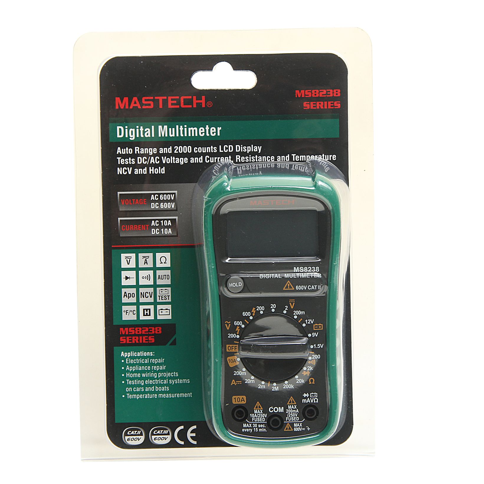 Мультиметр MS8238 MASTECH 1/40