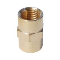 WDK-214FB Адаптер, резьба 1/4"-1/4" PT,  F-F (внутренний), латунь