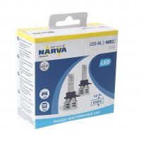 Автолампа HIR2 (PX22d) LED RANGE PERFOMANCE 24W х2 6500K (2шт) 12/24V NARVA /1/10