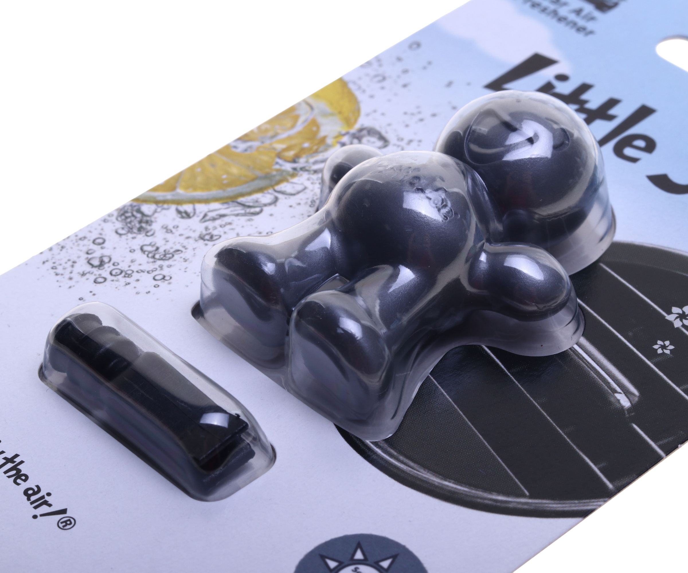 Ароматизатор воздуха EF1717 Little Joe Metallic (Имбирь) на дефлектор, 3D-Polymer Drive Int /1/6