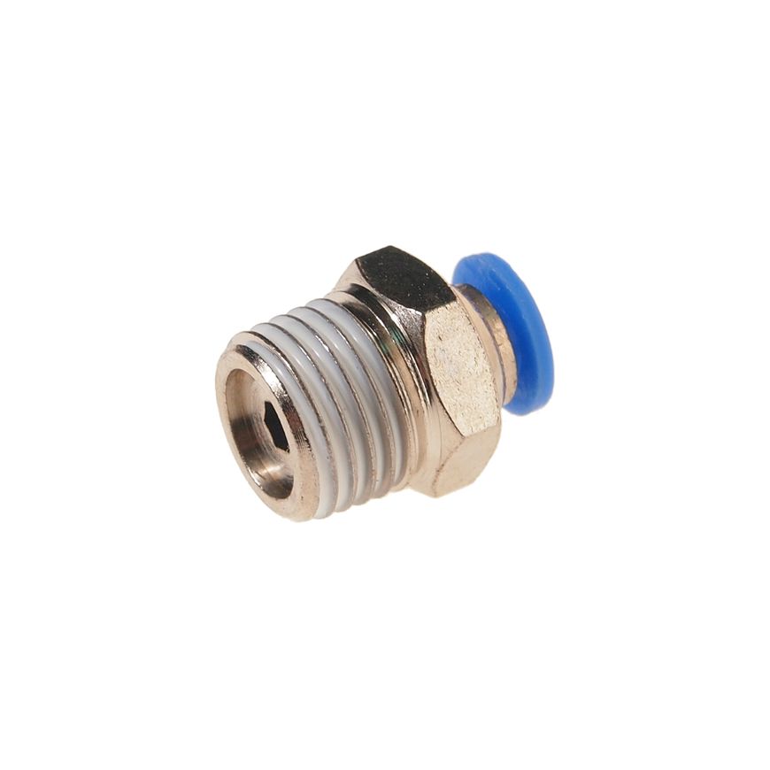 Фитинг  RF-SPC04-02 для пластиковых трубок 4мм с наружной резьбой 1/4" ROCKFORCE /1