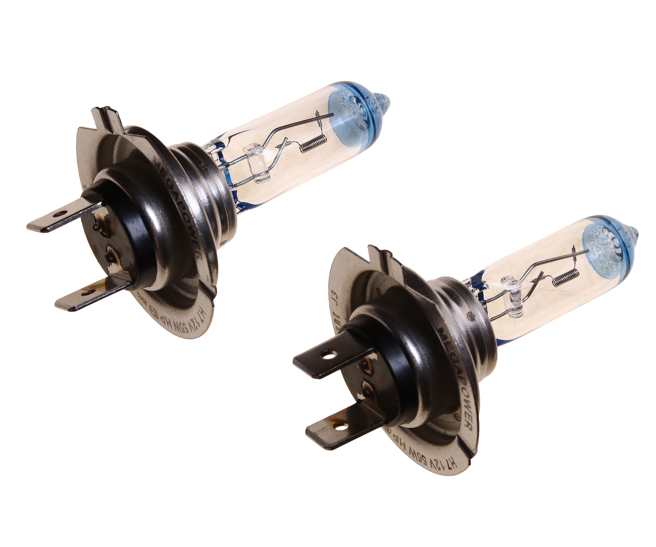 Автолампа H7 (55) PX26d +50% (бокс, 2шт) 12V MEGAPOWER /1/10
