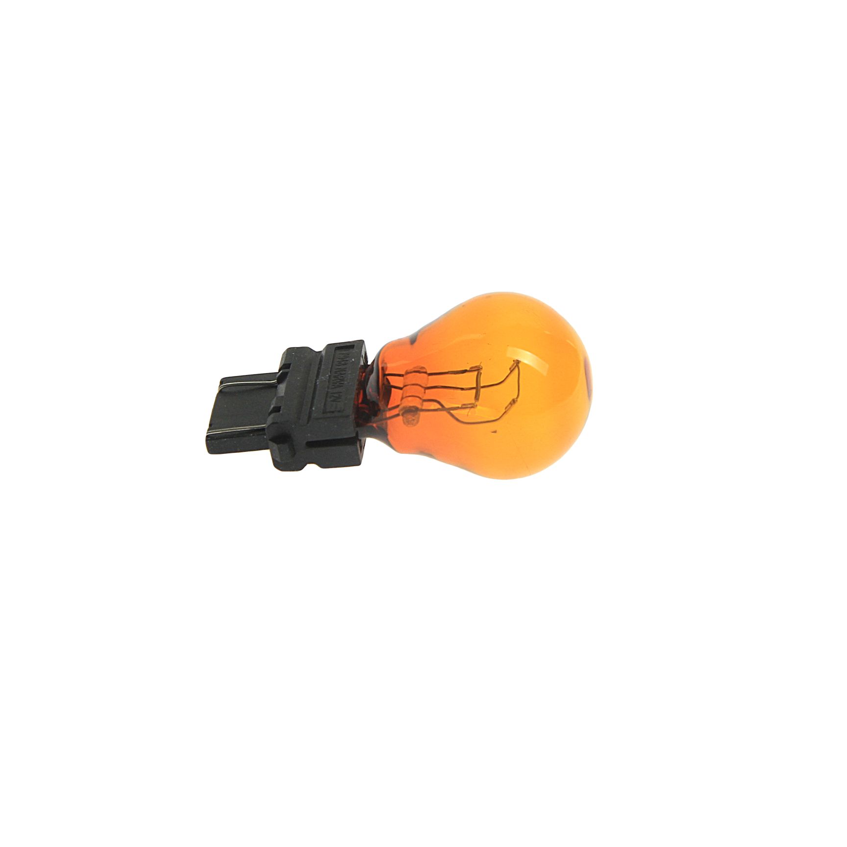 Автолампа 3157 NA P27/7W (W2.5x16q) YELLOW 12V NARVA /10/200