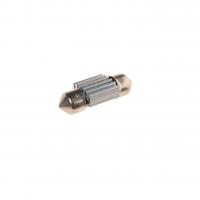 Автолампа C5W (SV8,5) 2 SMD 5050 WHITE 6000K с блокиратором ошибок CANbus 40лм   12V MEGAPOWER /10 /100