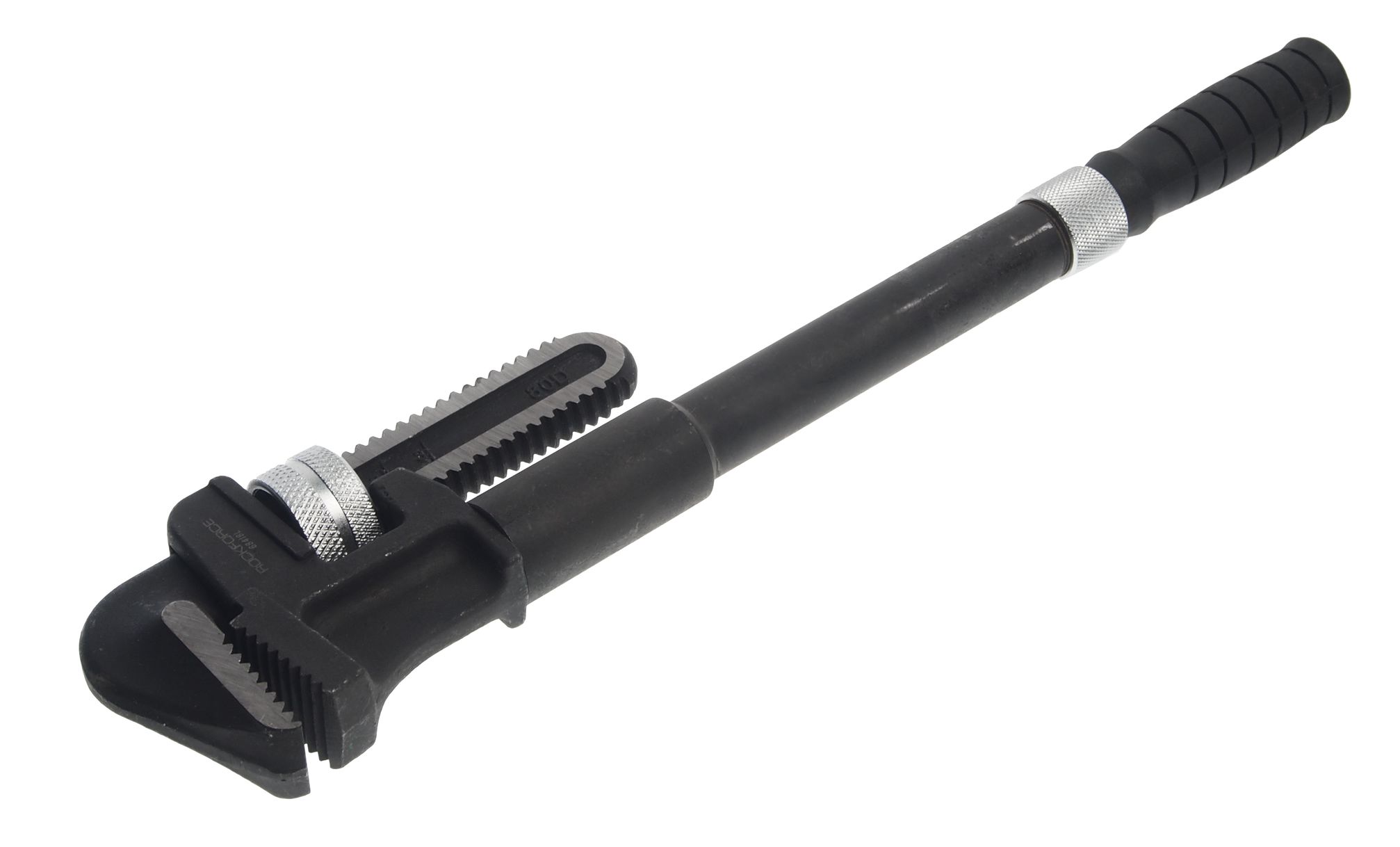 Ключ RF-68418L трубный с телескопической ручкой 18"(L 490-640мм, Ø 100мм) ROCKFORCE /1