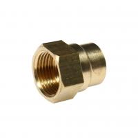 Соединитель резьбовой ER-FF06/04: внутр. резьба 3/8"x1/4" ЭВРИКА /1/10