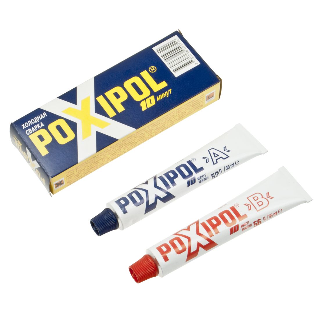 Сварка холодная 70г серая POXIPOL