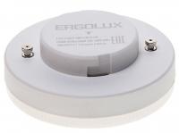 Лампа светодиодная GX53-9W-GX53 дневной свет ERGOLUX 1/10/100