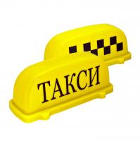 Знак "ТАКСИ" TX-202 YELLOW (такси/шаш.) магнитный с подсветкой 12V MEGA ELECTRIC /1/20 HIT
