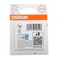 Автолампа P21/5W (BAY15d) (2шт) 12V OSRAM /1/10
