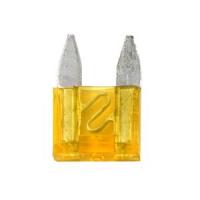 Предохранитель флажковый MINI 20A YELLOW TX /100 HIT