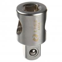 Адаптер 3/8"(F) х 1/2"(М) с отверстием LG-4404 LIGE /1/500 NEW