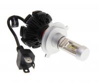 Автолампа H4 BRIGHT WHITE 10 SMD 6000K со встроенным блоком (2шт) 12V-24V MEGAPOWER /1/10