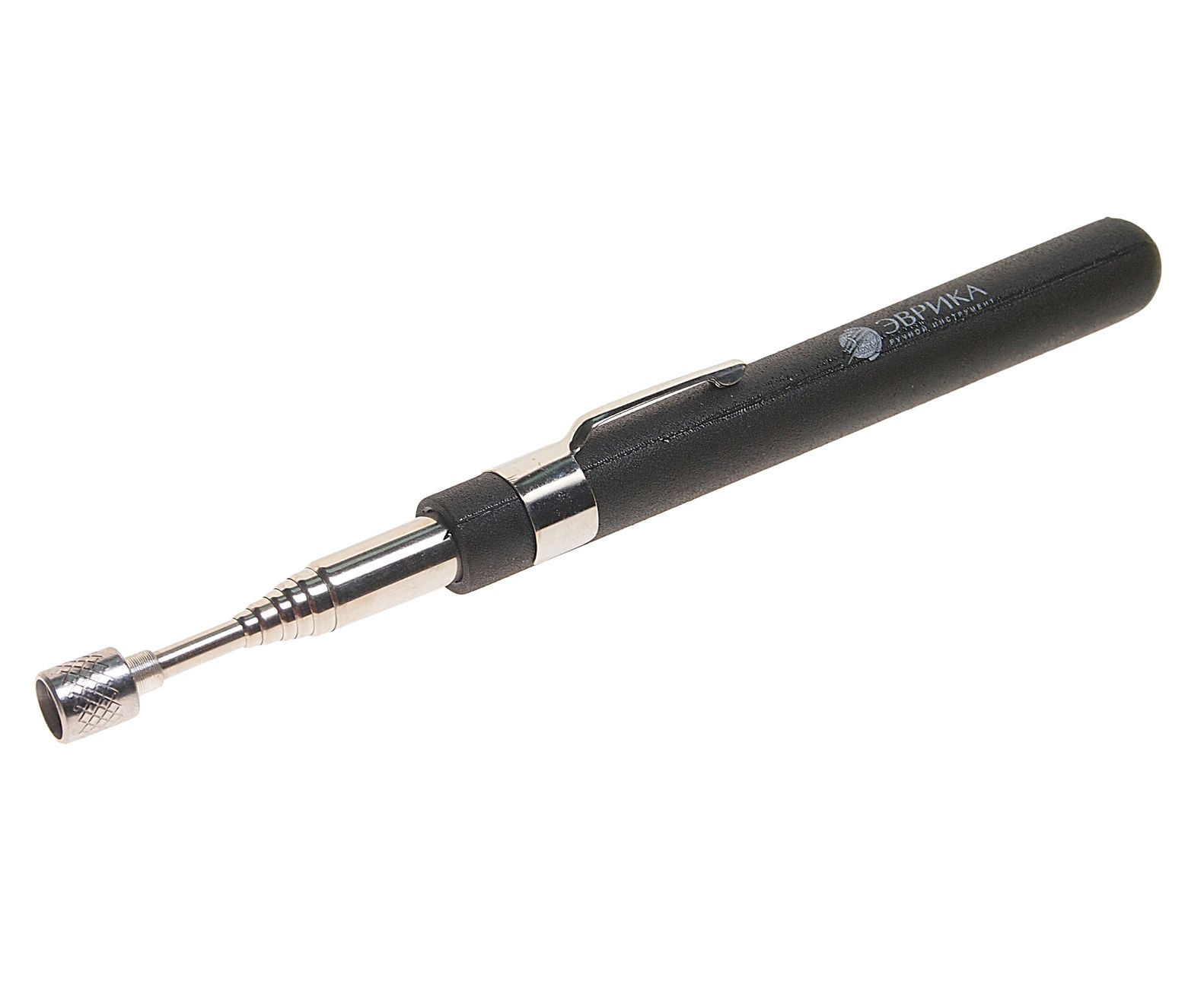 Магнит ER-41023  телескопический, с резиновой ручкой, с антимагнитным кругом, до 0,9 кг, max длина 84см ЭВРИКА 1/25/100