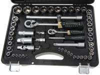 Набор торцевых головок и вставок RF-41082-5EURO: 1/2" & 1/4"DR 6-гранных 108пр. ROCKFORCE /1/3