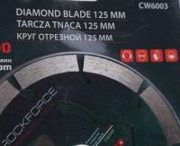 Круг RF-CW6003 отрезной 125x22мм в блистере ROCKFORCE /1/100