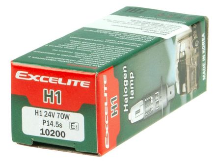 Автолампа H1 (70) P14.5s STANDART 24V EXCELITE /1/10/100 NEW