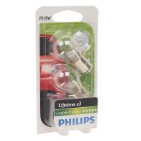 Автолампа P21/5W (BAY15d) LongLife EcoVision (блистер, 2шт) 12V PHILIPS /1/10