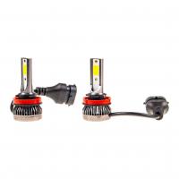 Автолампа MisMINI H11 LED 2 COB 18W с радиатором (2шт) 12-24V /1/ 150
