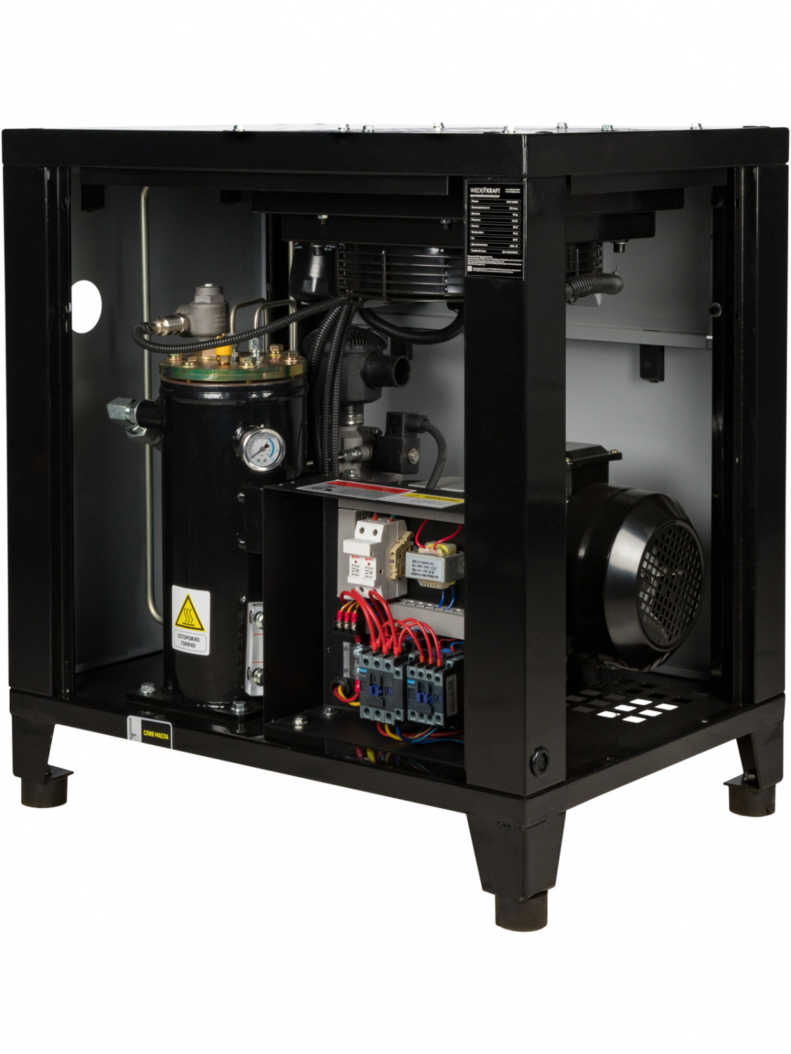 WDK-SG5510 Компрессор винтовой, 650л/мин, 10 бар, 5.5 кВт, 380В
