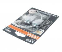 Автолампа W21/5W (W3x16q) LED (блистер, 2шт) YELLOW 12V OSRAM /10