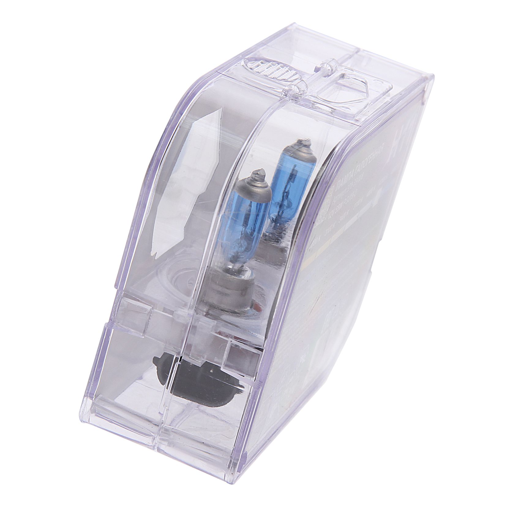 Автолампа H11 (55) PGJ19-2 BLUE WHITE 4300K  (бокс, 2шт) 12V MEGAPOWER /1/10