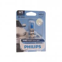 Автолампа H1 (55) P14.5s CrystalVision 4300K (блистер) 12V PHILIPS /1/10