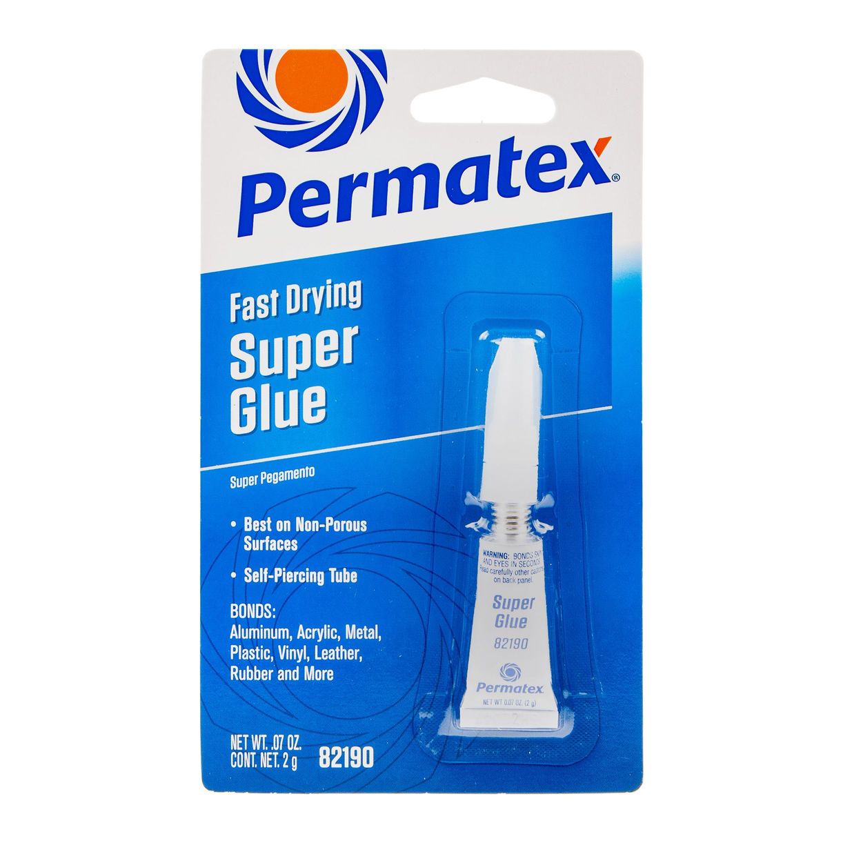 Клей-супер универсальный "SUPER GLUE" 2гр PERMATEX /1/12 HIT