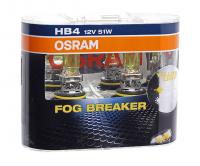 Автолампа HB4/9006 (51) P22D FOG BREAKER 2600K (евробокс,2шт) 12V OSRAM /1/10