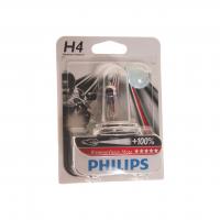 Автолампа H4 (60/55) P43t-38+130% X-tremeVision Moto (блистер) 12V PHILIPS /1/10  OLD