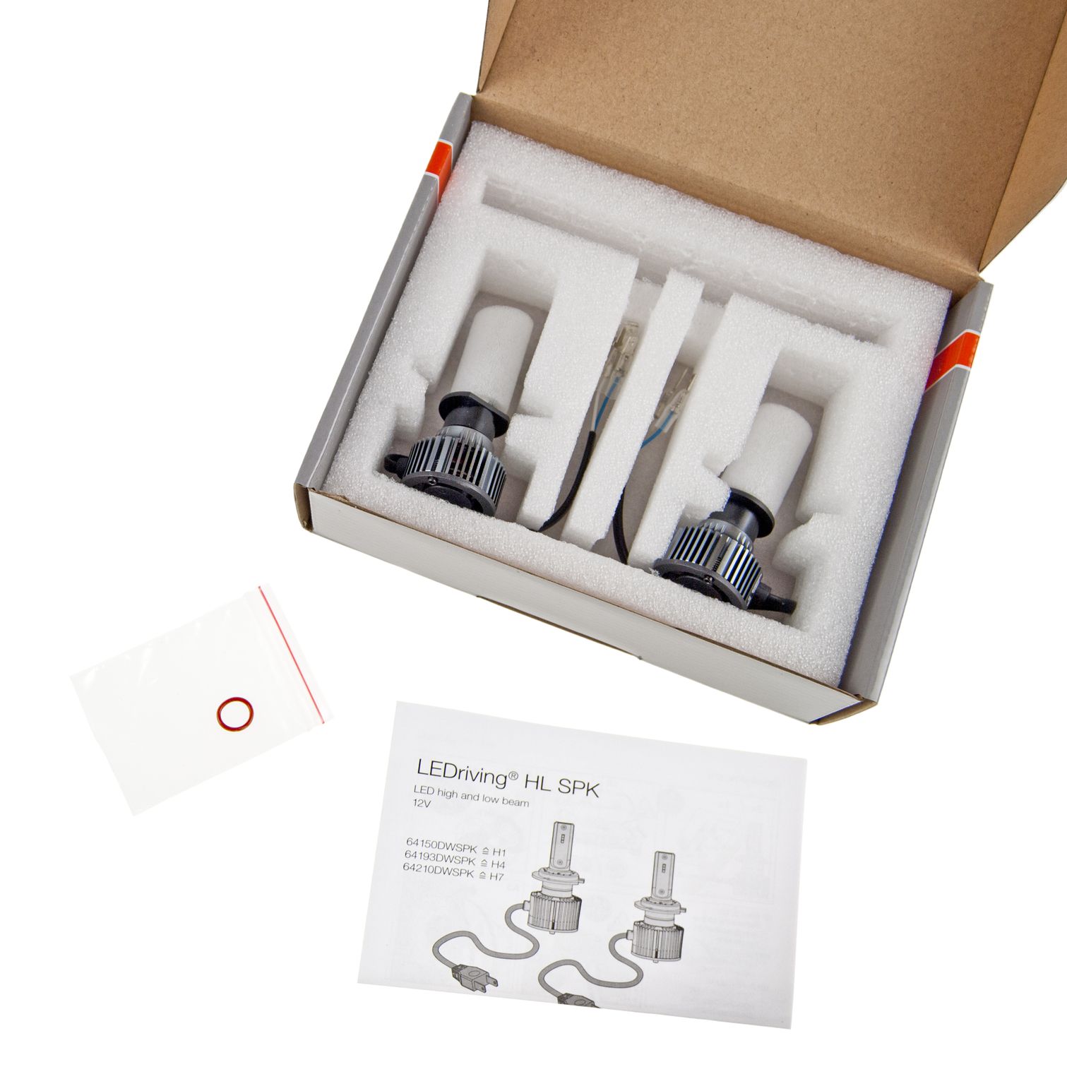 Автолампа H1 (P14.5s)+120% LED COOL WHITE LEDriving SPK 6000K (2шт) 12V OSRAM /1/10
