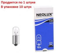 Автолампа T4W (BA9s) 12V NEOLUX /10/200
