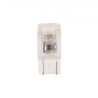 Автолампа T10W (W2,1x9,5d) 3 SMD 2835 WHITE 6000K 54лм 12V MEGAPOWER /10 /100 OLD