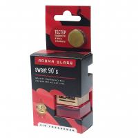 Ароматизатор воздуха FTE-AG-15 AROMA GLASS (sweet 90`s) подвесной в стеклянном флаконе FOUETTE /1/30