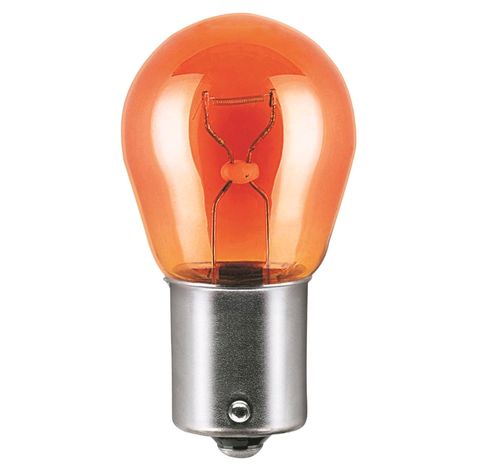 Автолампа PY21W (BAU15s) YELLOW 12V OSRAM /10/50 HIT