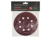 Набор кругов шлифовальных самоцепляющихся, 5пр. (125мм)  ROCKFORCE /1
