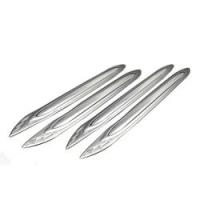 Накладки на бампер HJ-106 GREY 470х55мм (4шт) АВТОСТОП /1/24 OLD